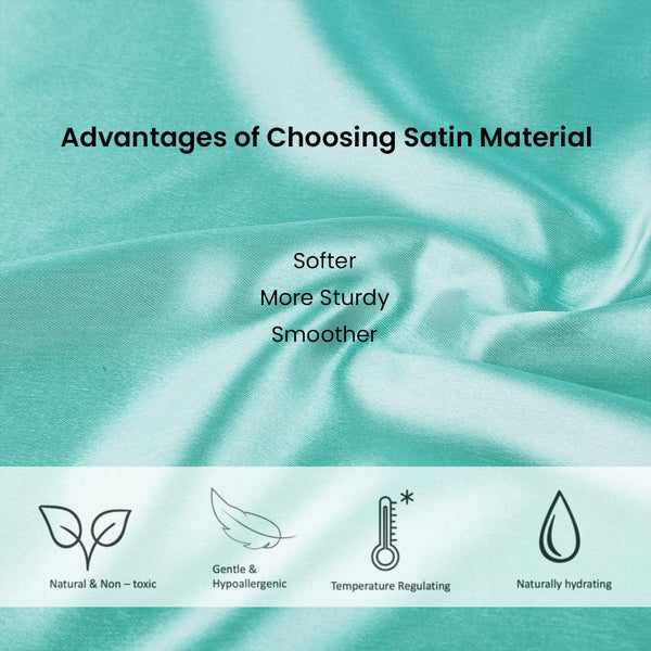 Satin pillow cover advantage